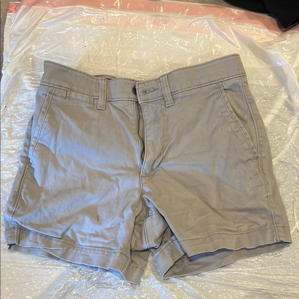 Sonoma Men's Light Gray Flat Front Shorts